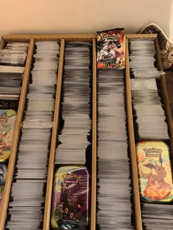 Pokemon Tcg Multiple Set Bulk Job Lot Joblot Mixed Sets Non-holo- Ca x3000 Cards - Image 1