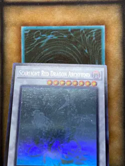 Yugioh Scarlight Red Dragon Archfiend DOCS-EN046 Ghost Rare 1st Ed NM - Image 3