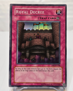 Royal Decree DB2-EN106 Super Rare Yugioh 165 - Image 1