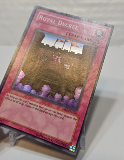 Royal Decree DB2-EN106 Super Rare Yugioh 165 - Image 3