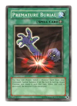 Premature Burial - SKE-039 - YuGiOh-LP - Image 1