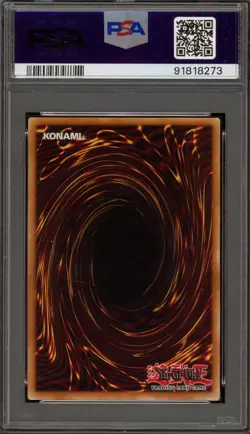 Yu-Gi-Oh! Black Luster Soldier Stainless Steel Egyptian God Cards PSA 9 Mint - Image 2