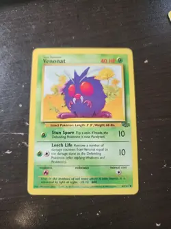 VENONAT - Jungle Set - 63/64 - Common - Pokemon Card - Unlimited Edition NM a19 - Image 1