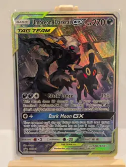 Custom Fan Art Reshiram & Zekrom GX High Quality Custom Card Tag Team Colour - Image 2
