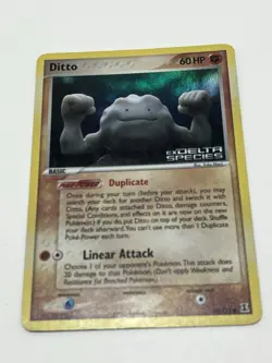 Pokemon TCG Ditto (Geodude) Card 62/113 Delta Species Set Holo - Image 1