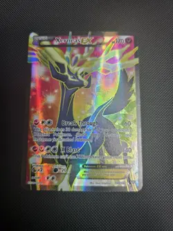 Xerneas EX 146/146 X & Y Base set Ultra Rare Full Art Holo Pokemon Card NM - Image 1