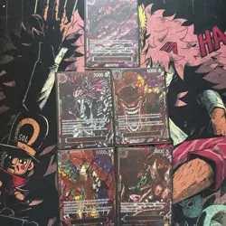 5 Card Five Elder Stars OP13-080 - 091 ONE PIECE Card TCG Carrying on His Will - Image 1