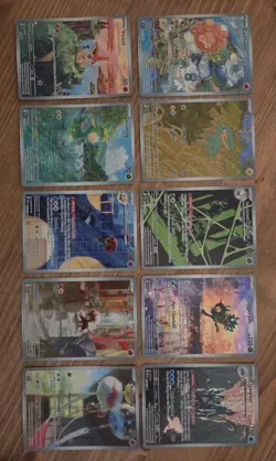Lot of 10 Pokemon TCG Illustration Rare Cards - Image 1