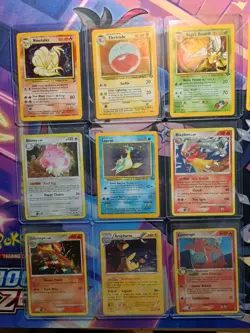 Vintage Holo Pokemon Card Lot 9 Vintage Holo Pokemon Cards LP 🔥 MUST SEE!! 🔥 - Image 1