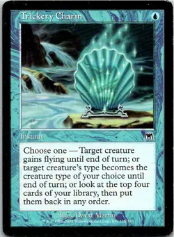 Trickery Charm Magic The Gathering Onslaught Card Light Play X1 - Image 1