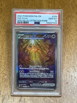 Pokemon TCG Chi-Yu EX Scarlet & Violet Paldea Evolved Holo Card 259/193 PSA 10 - Image 1
