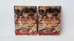 One Piece Card Game Monkey.D.Luffy OP01-024 Alternate Art SR (2x) - Image 3