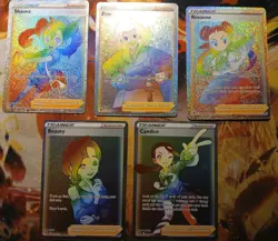 Lot Of 5 Secret Rainbow Trainer Pokemon Cards SWSH: NEAR MINT🔥🔥🔥 - Image 1