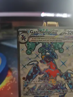 Pokemon Garchomp EX Holo Ultra Rare TCG Card Paradox Rift 219/182 LP - Image 2