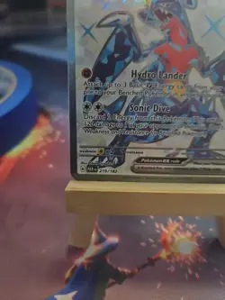 Pokemon Garchomp EX Holo Ultra Rare TCG Card Paradox Rift 219/182 LP - Image 5