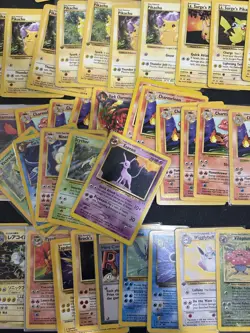 Huge Vintage WoTC Pokemon Collection Lot 287 Cards Holos Rares & More! MP-DM - Image 3