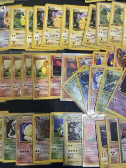 Huge Vintage WoTC Pokemon Collection Lot 287 Cards Holos Rares & More! MP-DM - Image 4