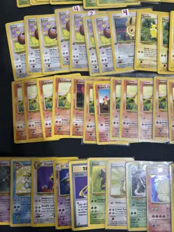 Huge Vintage WoTC Pokemon Collection Lot 287 Cards Holos Rares & More! MP-DM - Image 5