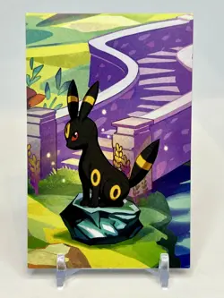 Umbreon Prismatic Evolutions Mini Tin, Art card, and Coin Only - Image 3