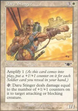 Daru Stinger -Foil Light Play MTG Legions - Image 1