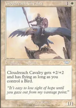 Cloudreach Cavalry -Foil Light Play MTG Legions - Image 1
