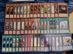 Yugioh 52 Card Rikka Aromage Deck Core Glamour Sunseed Ragnaraika Bloom - Image 1