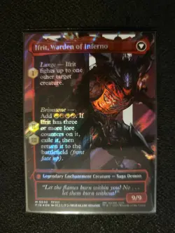 Clive, Ifrit's Dominant Final Fantasy MTG NM Borderless SURGE FOIL - Image 2
