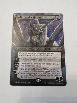 Lolth, Spider Queen Borderless Regular 284 AFR MTG - Image 1