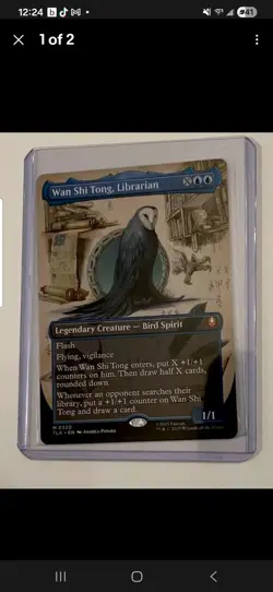 Wan Shi Tong, Librarian Borderless 320 NM MTG Avatar: The Last Airbender Magic - Image 1