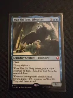 Magic the Gathering Avatar The Last Airbender Wan Shi Tong Librarian #78 - Image 1