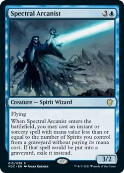 Spectral Arcanist - NM - MTG Commander: Crimson Vow - Magic the Gathering - Image 1