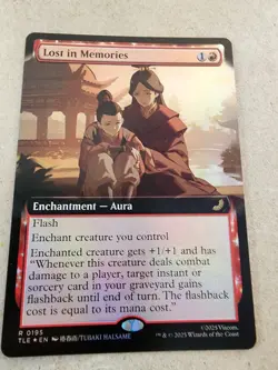 Lost in Memories - #19 Foil - Extended Art Avatar: The Last Airbender - Mtg - Image 1