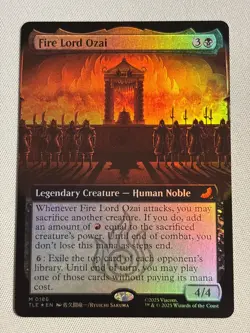 Fire Lord Ozai (Extended Art FOIL) TLE Avatar: the Last Airbender - Image 1