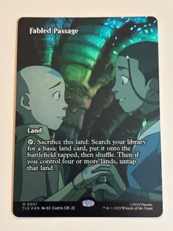 Fabled Passage (Borderless FOIL) TLE Avatar: the Last Airbender - MTG - Image 1