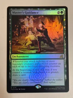 Master’s Guidance (FOIL) TLE Avatar: the Last Airbender MTG - Image 1