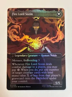 The Rise of Sozin (Borderless FOIL) UB: Avatar: the Last Airbender - Image 2