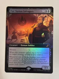 Fire Nation Salvagers (Extended Art FOIL) TLE Avatar: the Last Airbender - MTG - Image 1