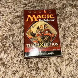 Magic The Gathering Tenth X Edition Kamahl's Temper Theme Deck Sealed * 10th MTG - Image 1