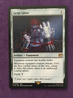 MTG Final Fantasy Genji Glove #258 FIN - Image 1