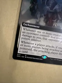MTG Norn’s Decree ONC 047 R NM Extended Art Regular - Image 3