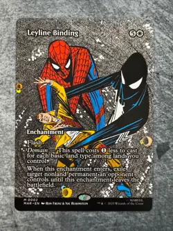 Leyline Binding (Borderless) - Marvel Universe Eternal-Legal - NM - Image 1