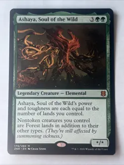 Ashaya, Soul Of The Wild (M) 179/280 MTG Zendikar Rising - Image 1