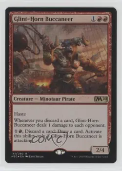 Glint-Horn Buccaneer Foil Magic: Core Set: 2020 M20 #141 - Image 1