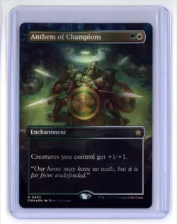 MtG FDN Anthem of Champions #405 Mana Foil - Image 1