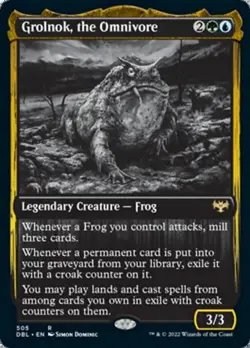 Grolnok, the Omnivore Innistrad: Double Feature NM MTG - Image 1