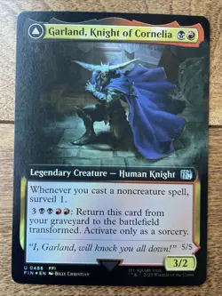 Magic Final Fantasy Garland Knight of Cornelia (Extended Art) FOIL 0486 - Image 1