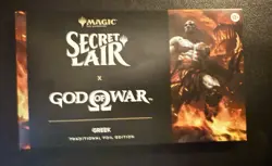 SEALED: MTG Secret Lair x God of War: Greek & Norse ✨ Foil Edition ✨PlayStation - Image 4