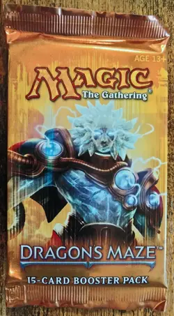 Magic: The Gathering (MtG), 3 factory sealed Dragon's Maze (DGM) booster packs - Image 3