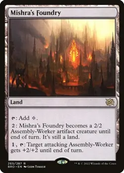 Mishra's Foundry BRO NM MTG - Image 1