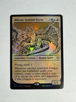 MTG Miirym, Sentinel Wyrm Foil Eternity Code, Commander Legends: Baldur's Gate - Image 1